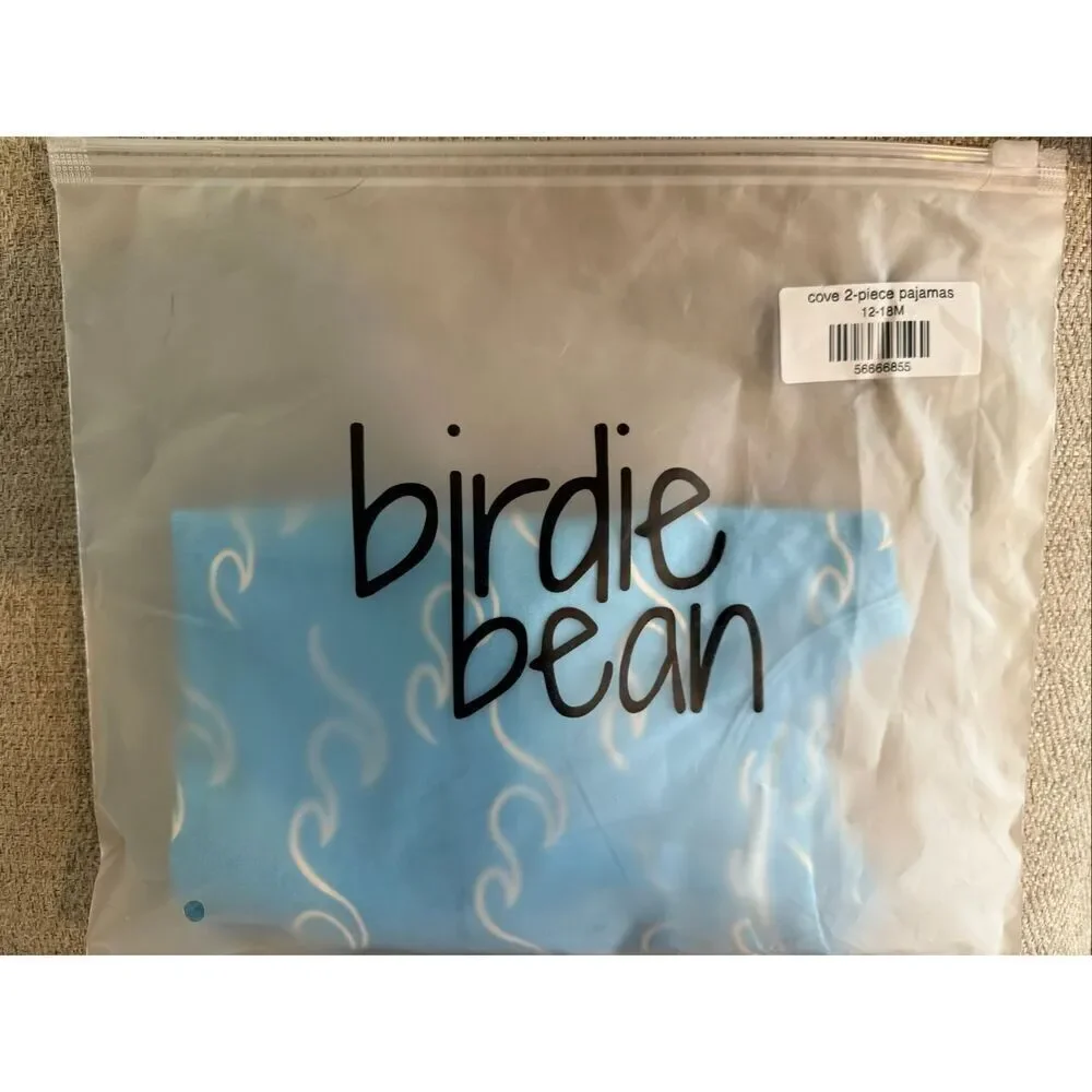 NWT Birdie Bean Bamboo Cove 2-Piece Short Pajama Set
